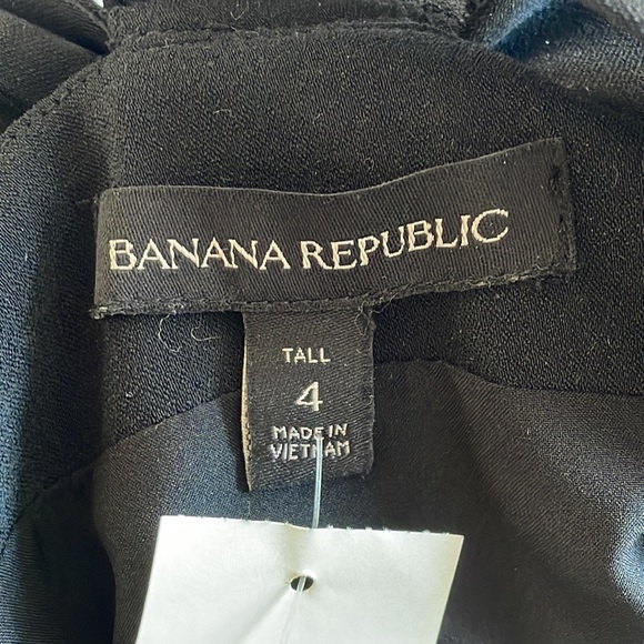 *NWT* Banana Republic Black Bow Back Dress - Picture 4 of 6